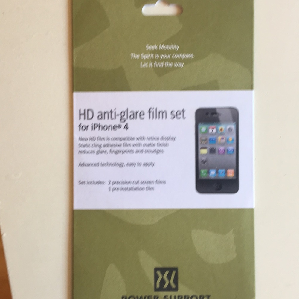 Had anti glare film set